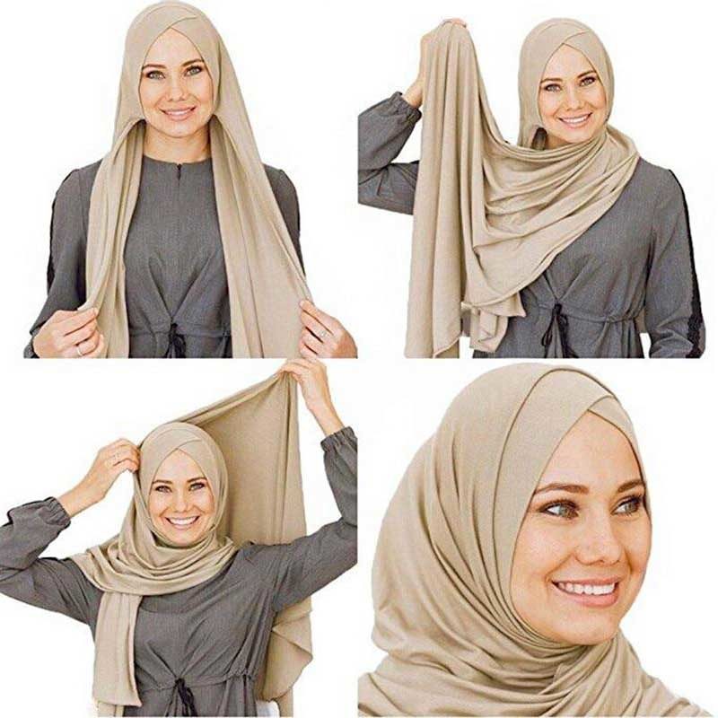 comment mettre hijab croise muslim mine