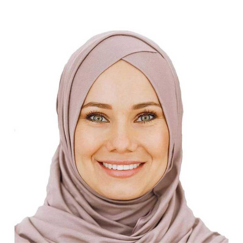hijab à enfiler croise muslim mine