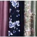 detail bas abaya kimono fleuri muslim mine