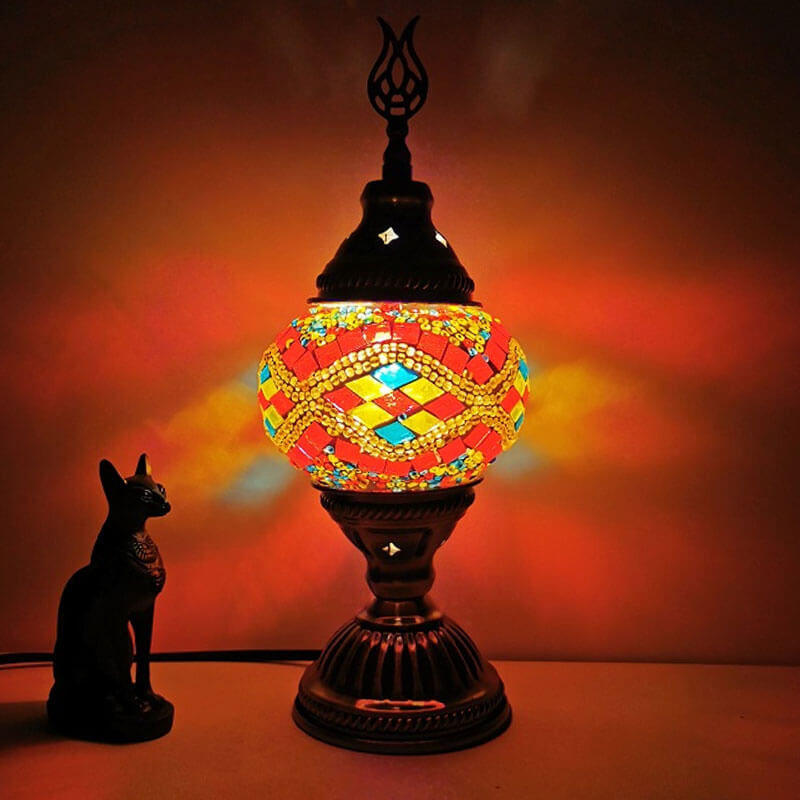 lampe turque goz rouge muslim mine