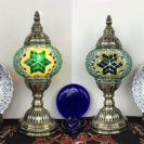 lampe turque mosaïque muslim mine