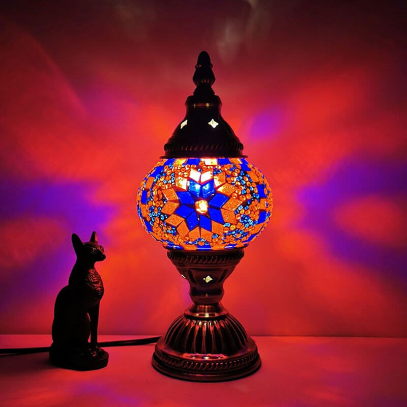 lampe turque marocaine rouge muslim mine